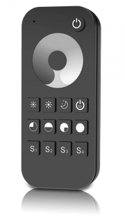 Telecomando RF dimmer strisce LED Mono nero Ecolight