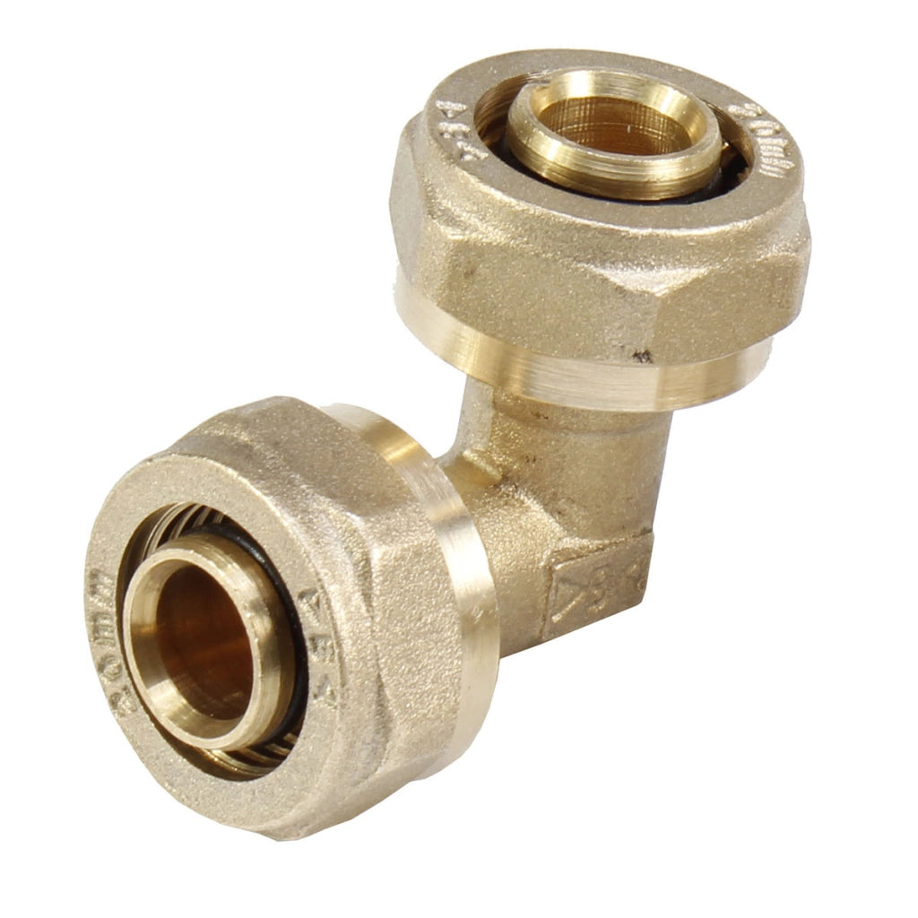 GOMITO A 90  ° F/F A COMPRESSIONE PER MULTISTRATO- Diam. 26- IBP- pezzi 1