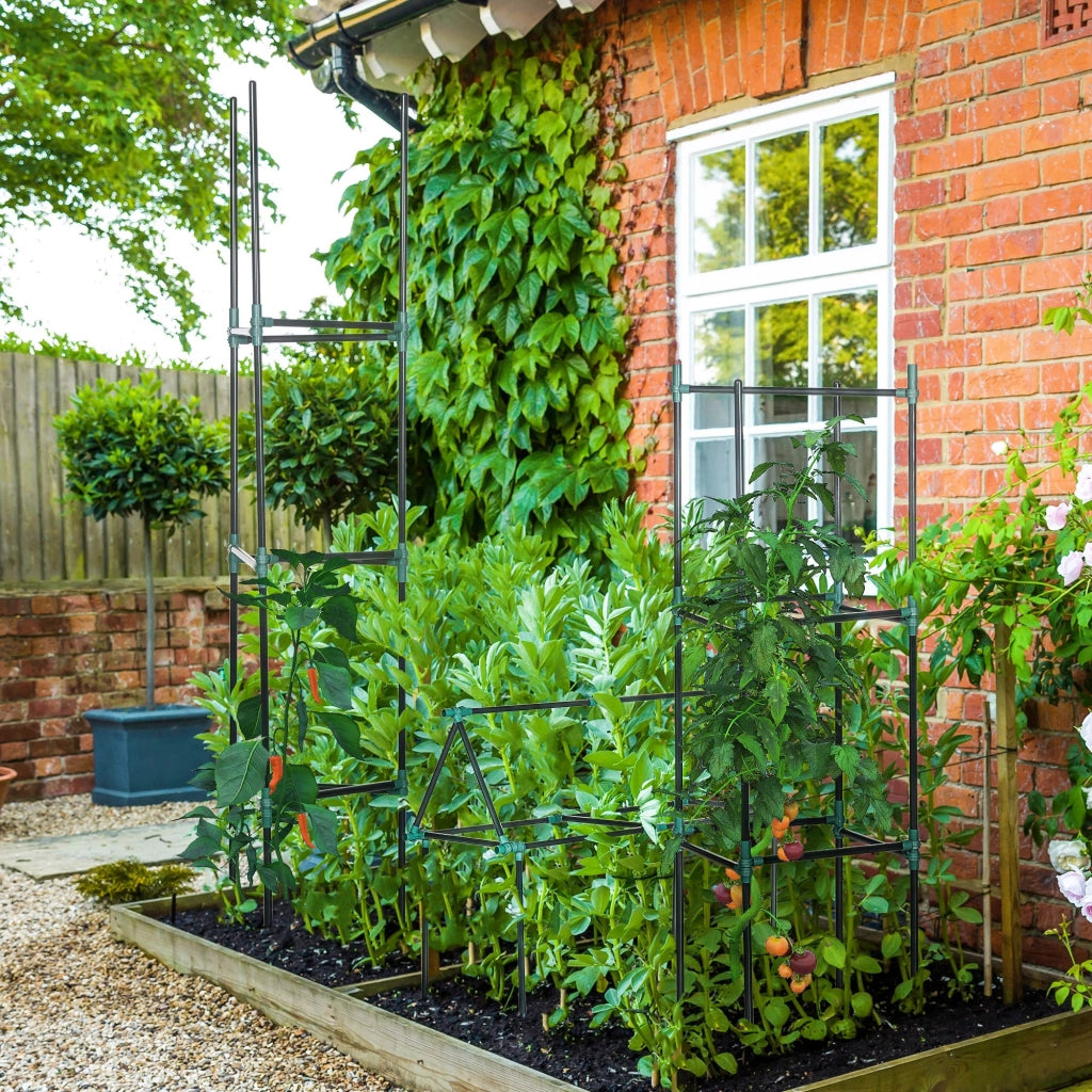 Trellis Giardino Set 3 Pezzi ¨C zephmum ¨C Verde 38x38x182 cm