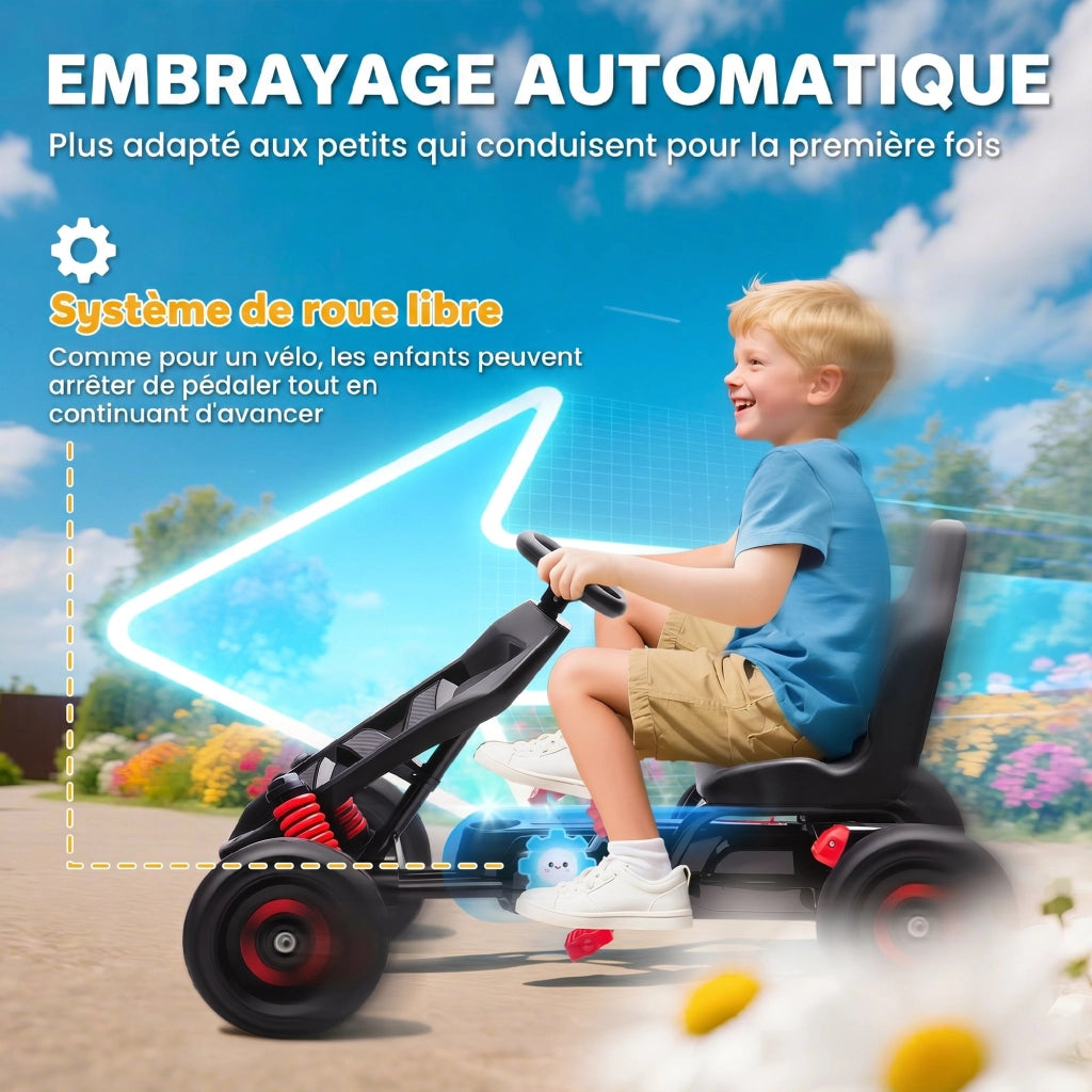 Kart a Pedali per Bambini ¨C zephmum ¨C Rosso