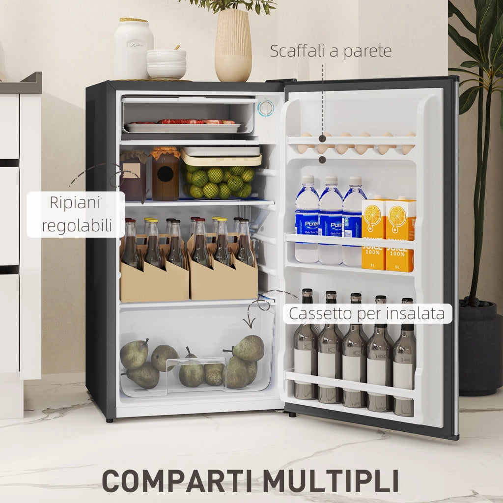 Frigorifero Piccolo ¨C Minimal ¨C Argento 91L