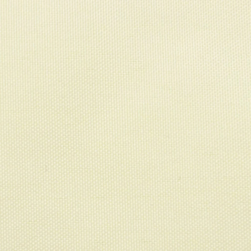 Vela ombreggiante/ombrellone quadrato 6 x 6 m in tessuto Oxford color crema 02_0009527