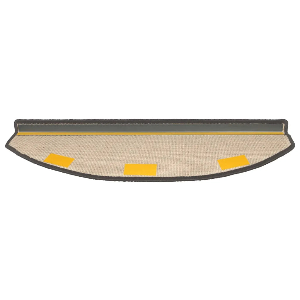 Tappetini per scale autoadesivi 15 pz | Gradini per Scale Grigio Scuro