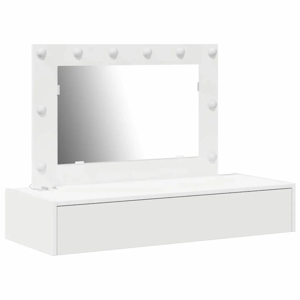 Toeletta | Tavolo da Trucco Bianco 100 x 40 x 70 cm Legno multistrato