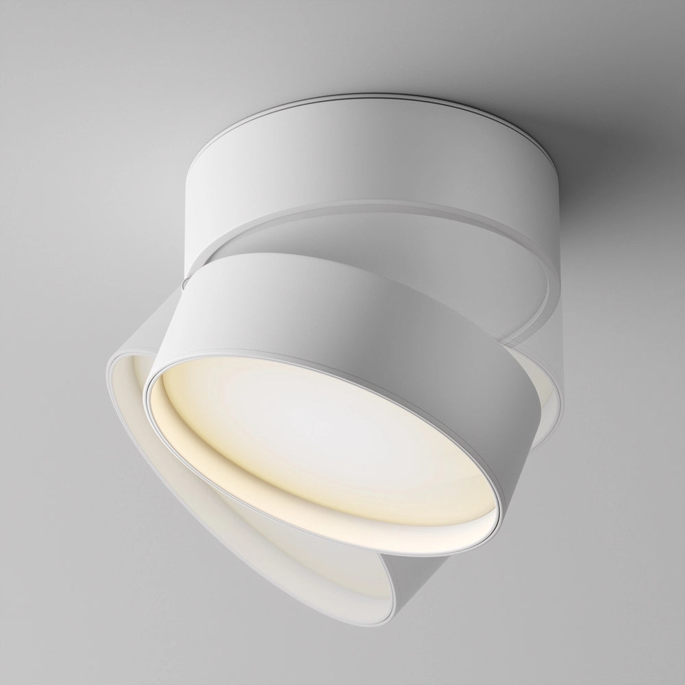 Plafoniera LED Maytoni Onda bianca 12 cm 18W 3000K