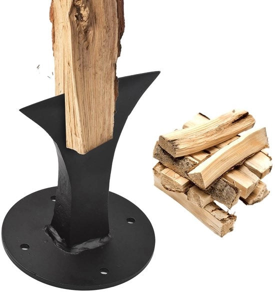 Serratura per legno con struttura in acciaio pesante - attrezzi per serratura manuale - adatto per camino/camino - inclusi viti - dimensioni compatte 11 x 10 x 15 cm - serratura per legno