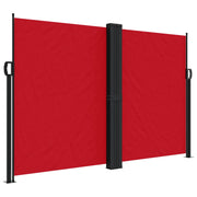 Tenda da Sole | Tenda parasole Laterale Retrattile Rossa 160x1000 cm