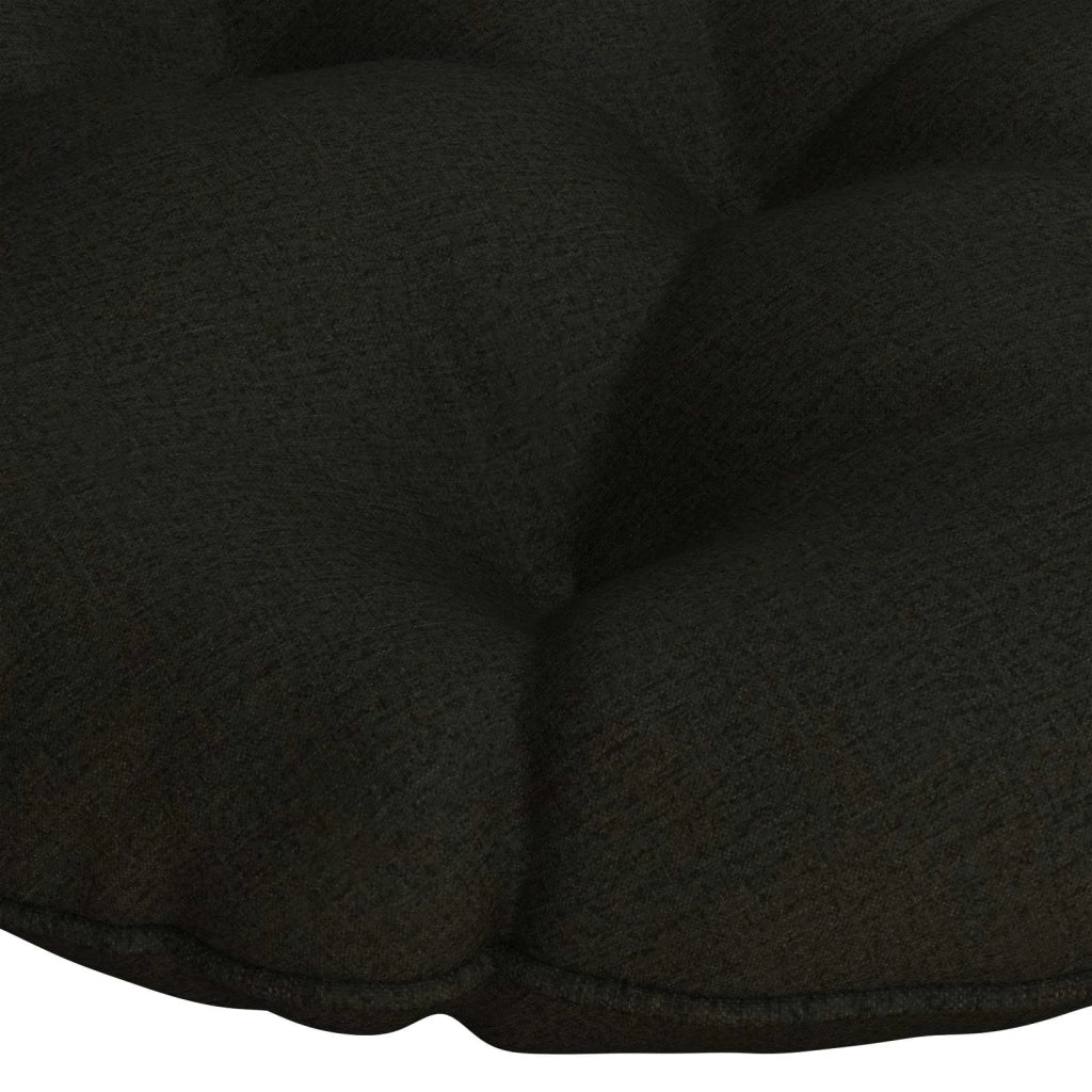 Cuscino per Sedia Appesa VIANEN 100% Poliestere Nero 954029