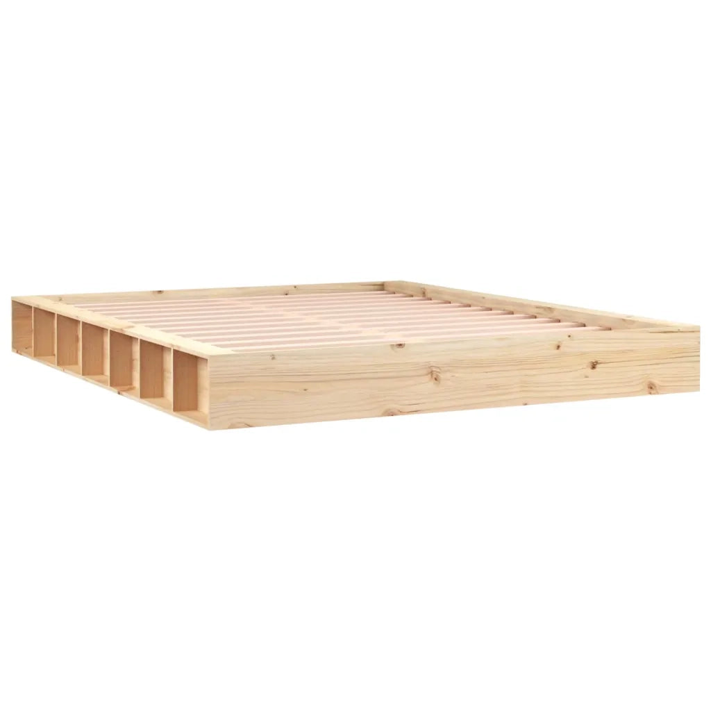 Letto matrimoniale | Letto per adulti | Giroletto 180x200 cm Super King in Legno Massello