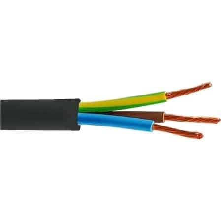 CAVO TRIPOLARE 'NERO' Sezione 3x1 mm - 100 metrilineari