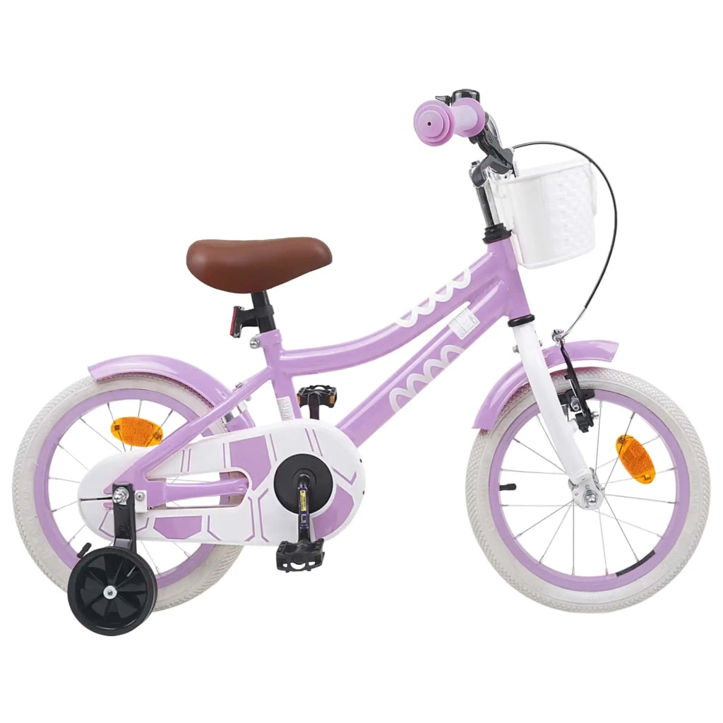 Bicicletta per Bambini 12 Pollici per bambini di 2-4 anni Viola 42009547
