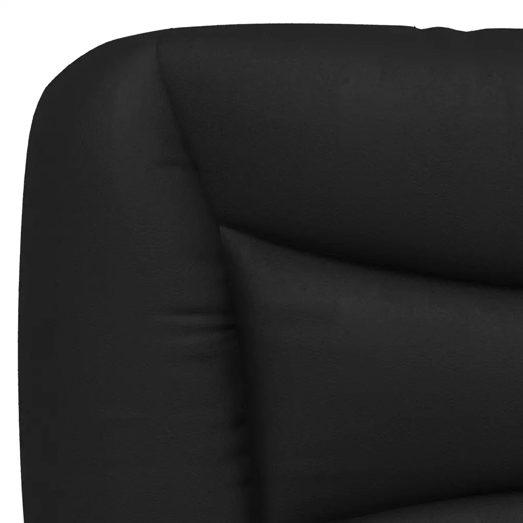 Cuscino Testiera Hvar Nero 120 cm in Similpelle 374568
