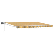 Tenda retrattile manuale con LED 5 x 3 m 3419333