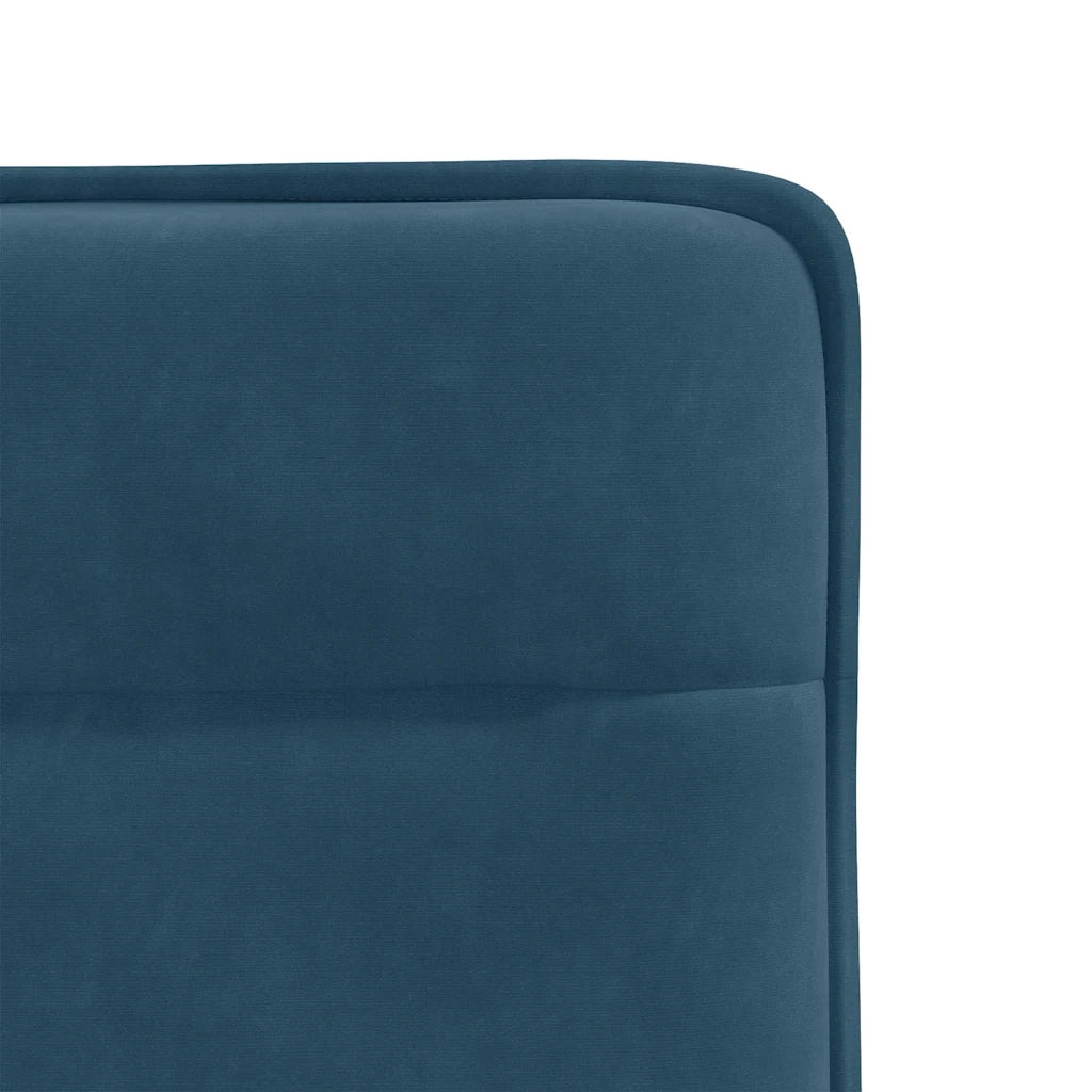 Sedie da Pranzo 6 pz Blu in Velluto 3315589