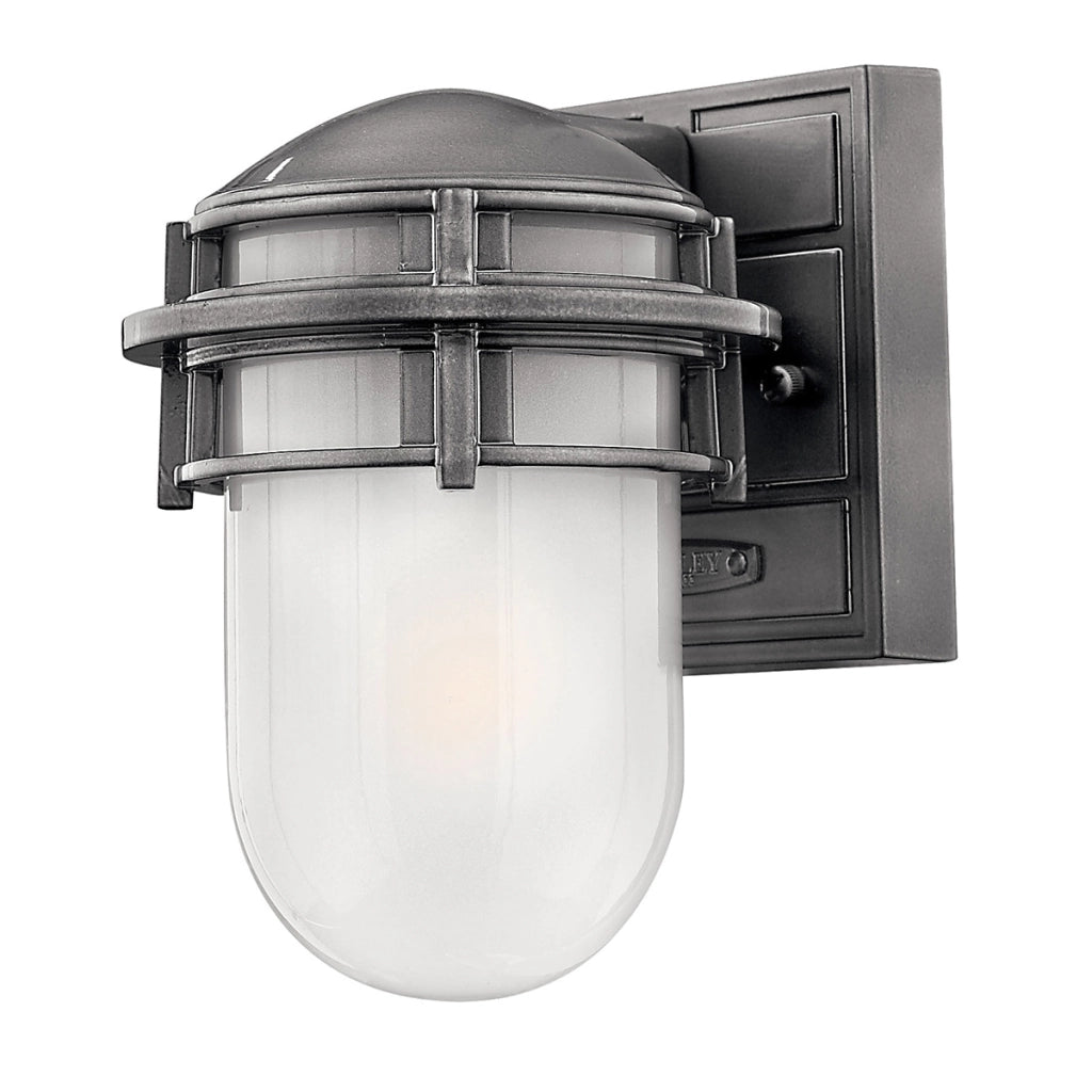 Applique da esterno grigia IP44 E27 60W Reef Hinkley