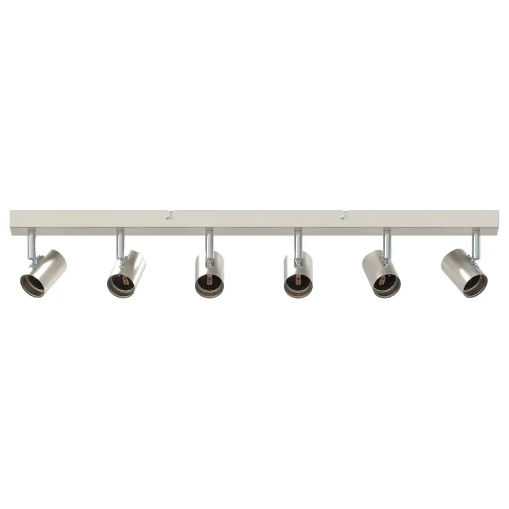 Faretto da soffitto Nichel 73 x 6,5 x 11,5 cm Metallo 4108190