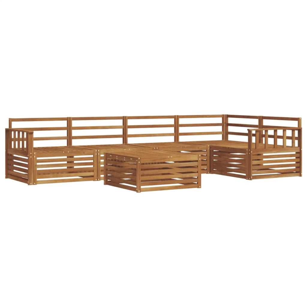 Set di divani da esterno 6 pcs Naturale 3373489