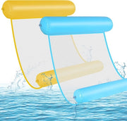 Hangmat per acqua - 2 pezzi - Inclusa pompa - Hangmat per acqua - Piscina gonfiabile - Matrimoniale gonfiabile per acqua - Piscina - Spiaggia - Giocattoli acquatici - Vacanze - Must Have per l'estate!