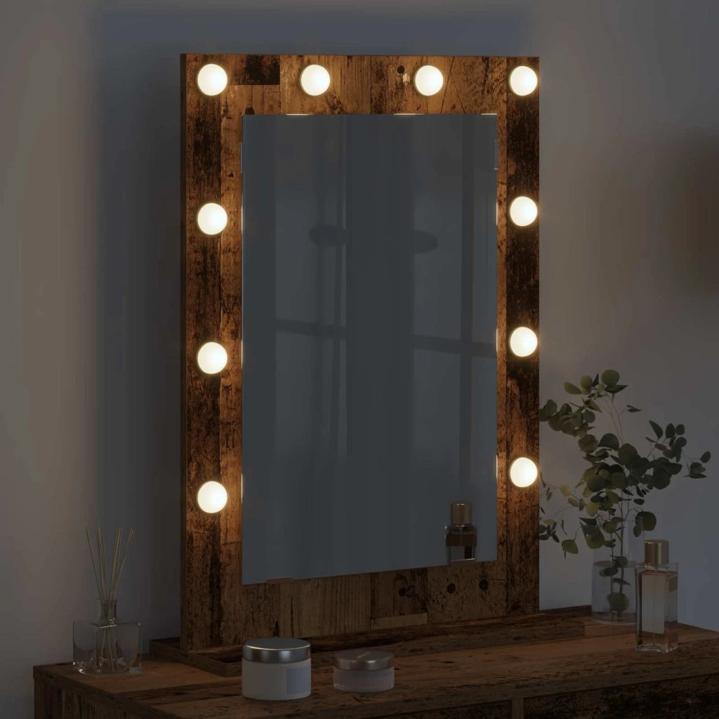 Specchio da Vanit¨¤-Specchio da Trucco Legno vecchio 70 x 50 x 18 cm
