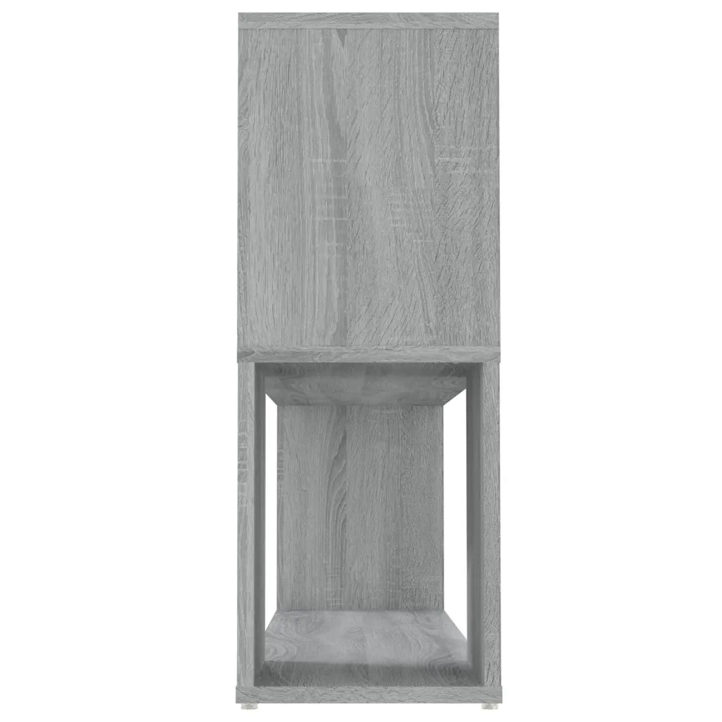 Libreria-Scaffale per Libri-Mobile di Stoccaggio Grigio Sonoma 100x24x63 cm in Legno Multistrato