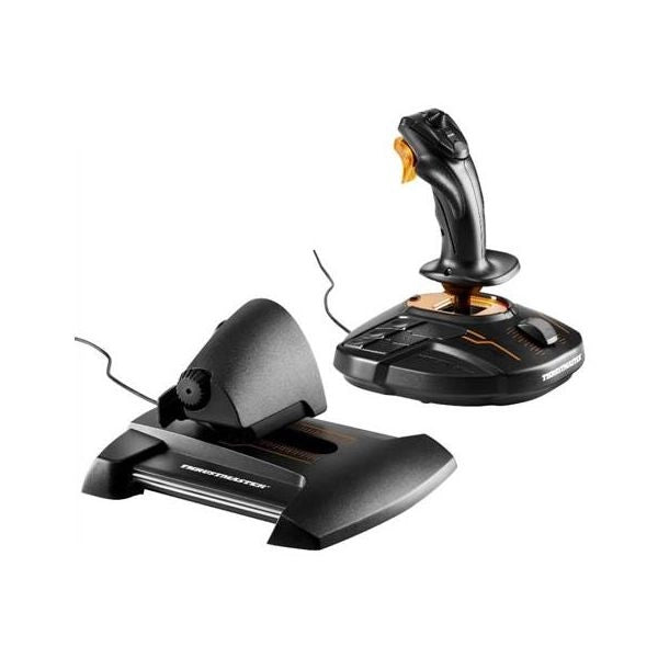 Thrustmaster t.16000m fcs flight pack joystick mac,pc analogico/digitale usb nero - 2960782