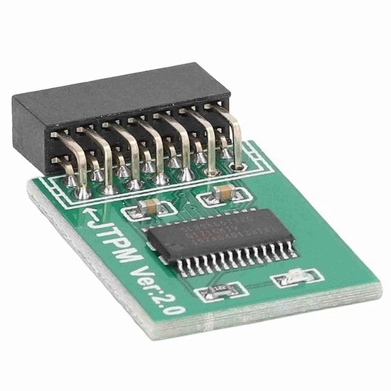 Modulo TPM 2.0 - Sicurezza delle Informazioni - Interfaccia LPC da 14 pin - Compatibile con Z590/B560/H510/Z490 - Protezione Rafforzata per PC - Modulo di Sicurezza