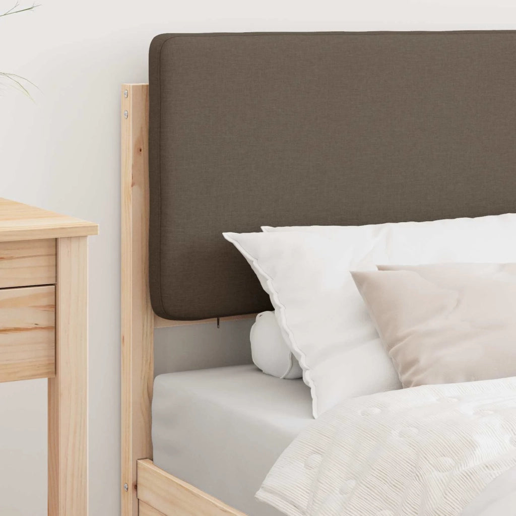 Letto con Testiera Rivestita Talpa 90 x 190 cm Pino massello 877667