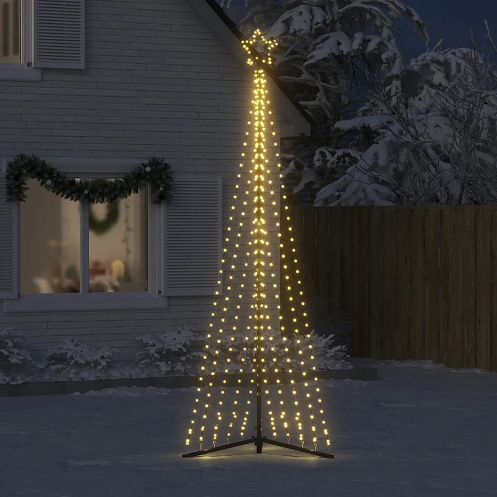 Albero di Natale | Decorazioni natalizie a LED 495 LED Bianco Caldo 300,5 cm