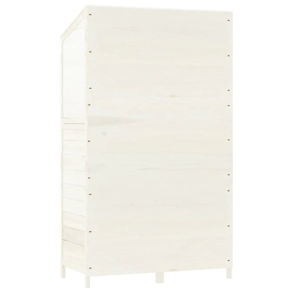 Casetta da giardino 102 x 52 x 174,5 cm in legno massello di abete bianco 02_0044044