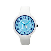 Orologio lowell nw480ka2 napoli white e blue