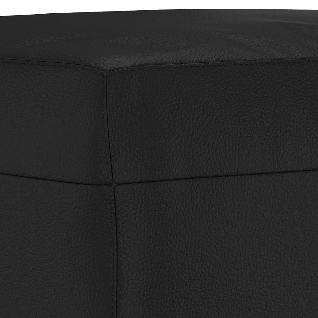 Panca/panca sintetica nera 70 x 35 x 41 cm 02_0010483