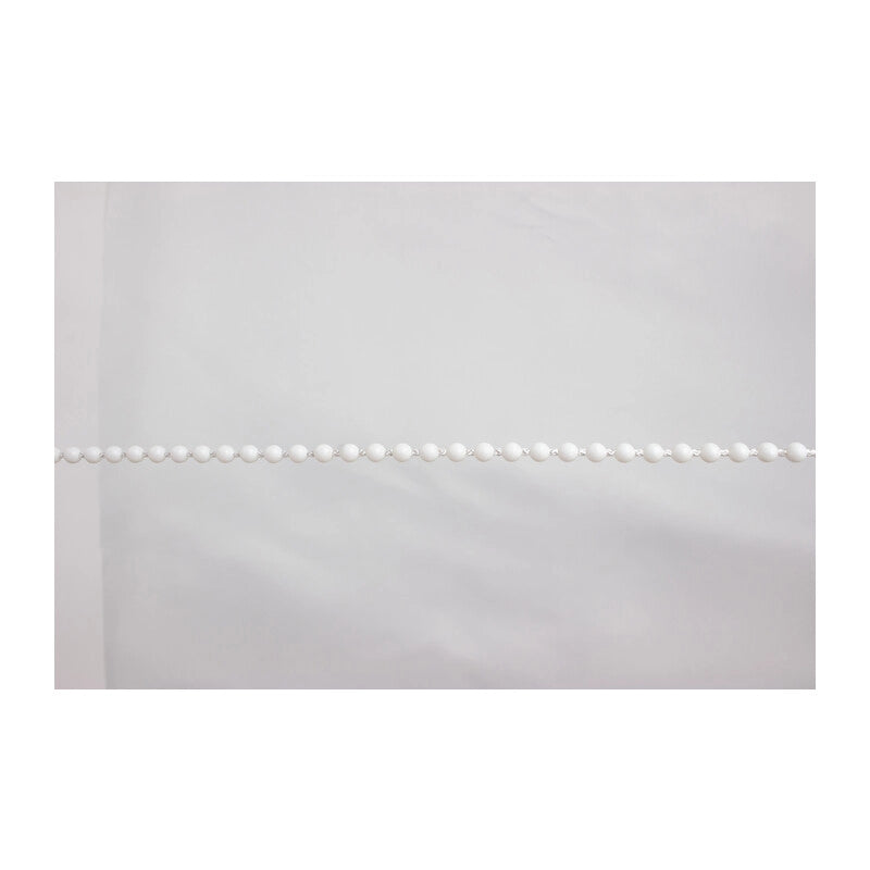 CATENA A PERLINE CROMATA 3,2 MM (2,5 M)