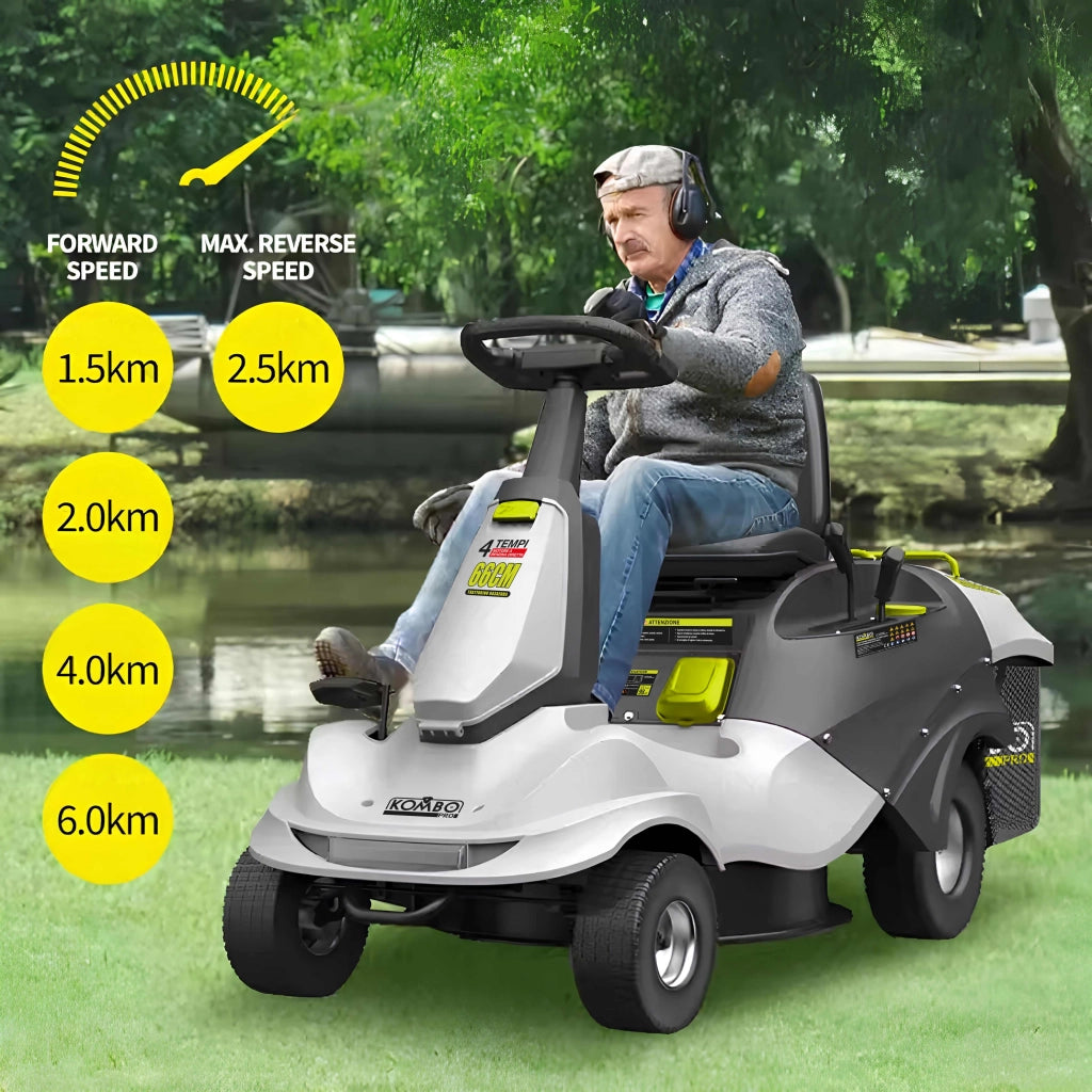 TRATTORINO RASAERBA 4T 224CC AVVIAMENTO ELETTRICO
