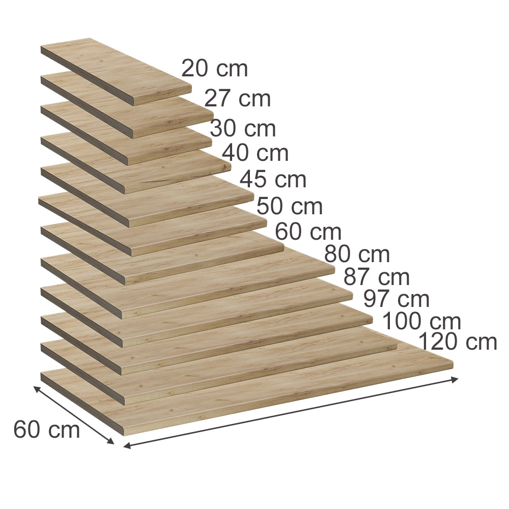 Vicco Top cucina Quercia dorata 45 cm