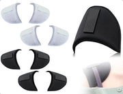 Pomelli autoadesivi per spalle - 4 pezzi - epaulettes dorato - pomelli per abbigliamento - presa comoda - schiuma respirante
