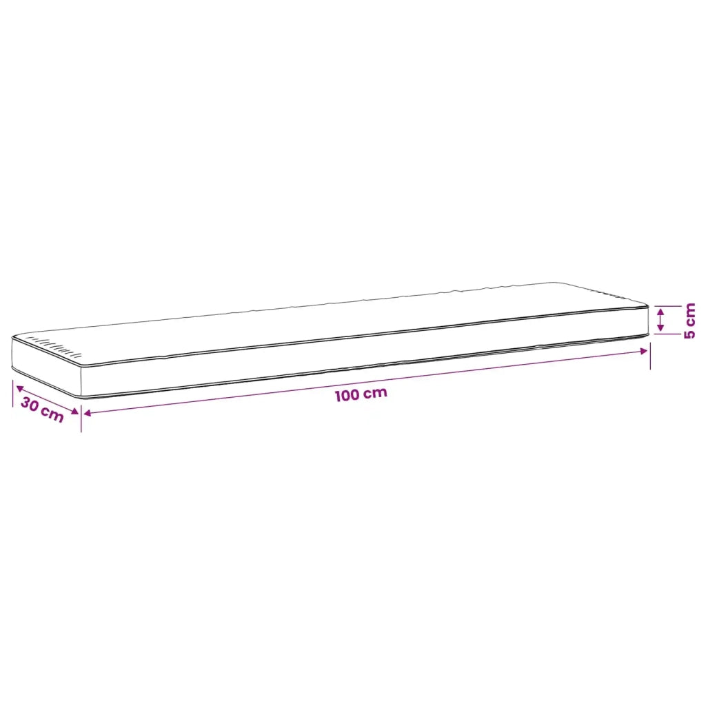 Cuscini per Panchina a 2 Pezzi VUGHT 2 pcs 100% Poliestere 950505