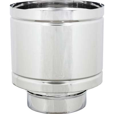 TERMINALE SCARICO A BOTTE MASCHIO ACCIAIO INOX 304  CM 14 H.CM 24