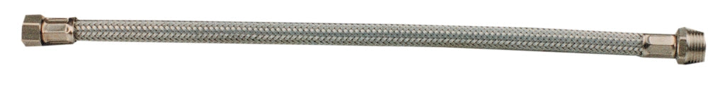 PL FLESSIBILE INOX F 3/8 F 1/2  30 CM 2 PZ- 5,0 pz