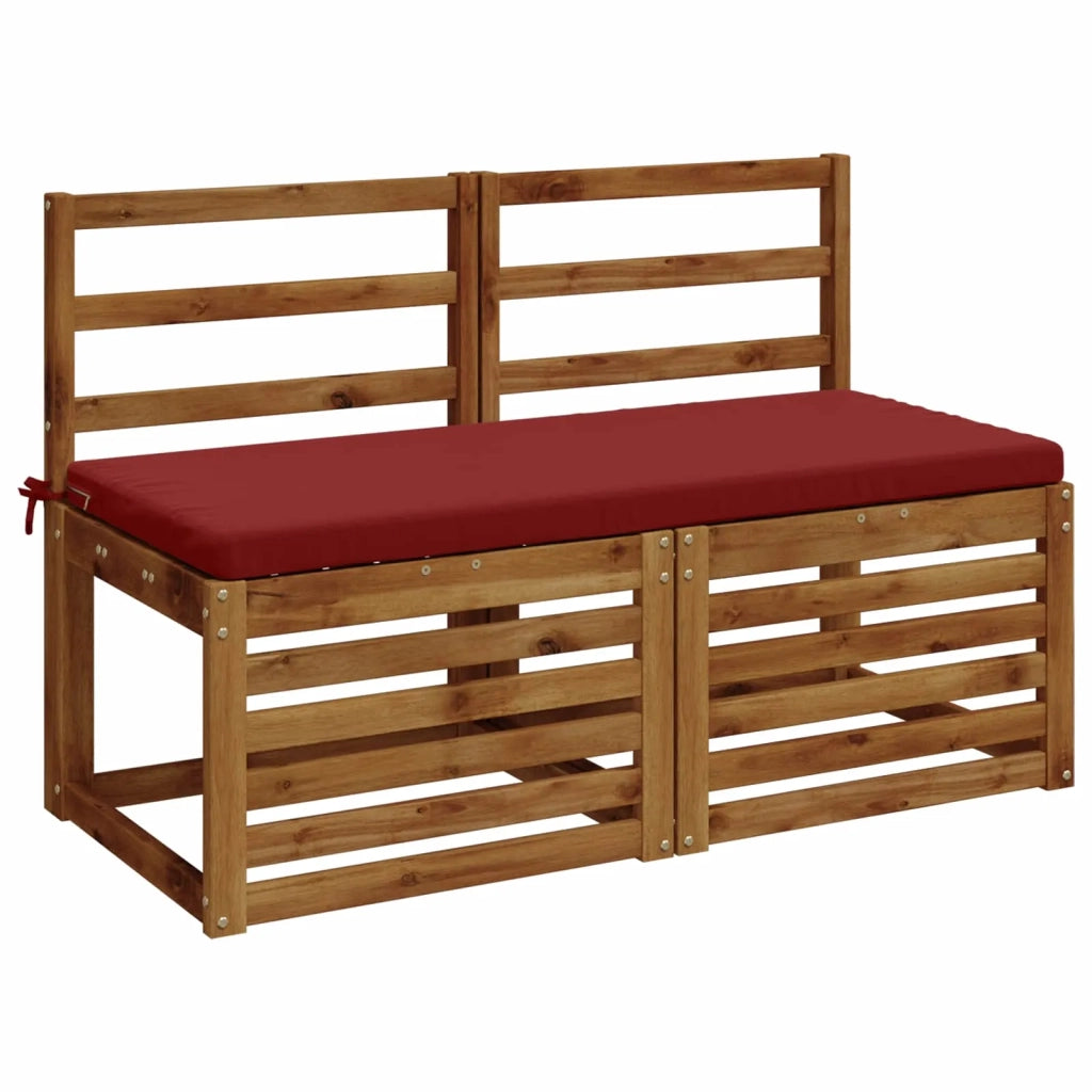 Cuscino per panchina SOEST 100% Poliestere Rosso Vino 949368
