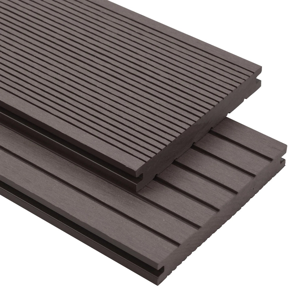 Pavimento da Deck 48 pcs Marrone Scuro WPC 3444754
