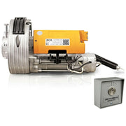 AUTOMAZIONE MOTORE PER SERRANDA GARAGE 170KG CON ELETTROFRENO FRENO + SELETTORE