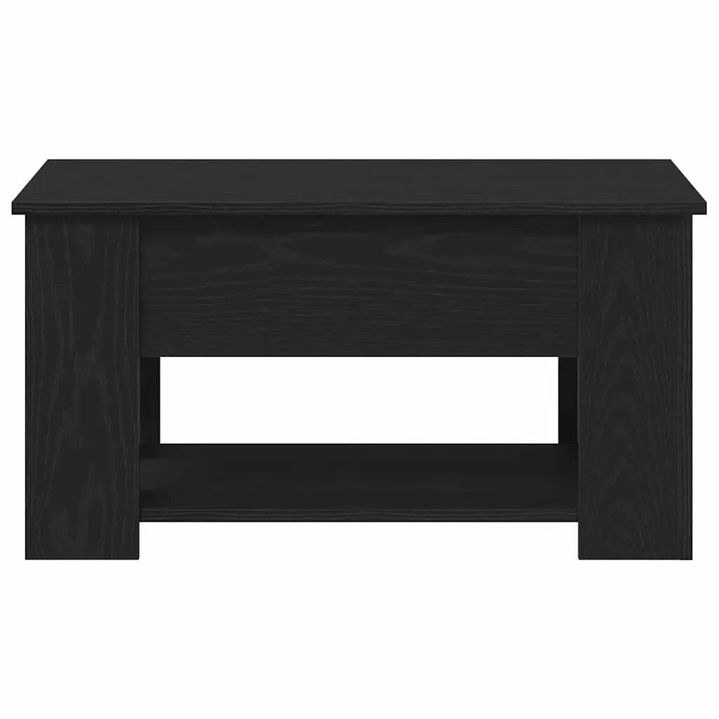 Tavolino da salotto | Tavolino da caff¨¨ | Tavolino da Soggiorno Rovere Nero 79 x 49 x 41 cm