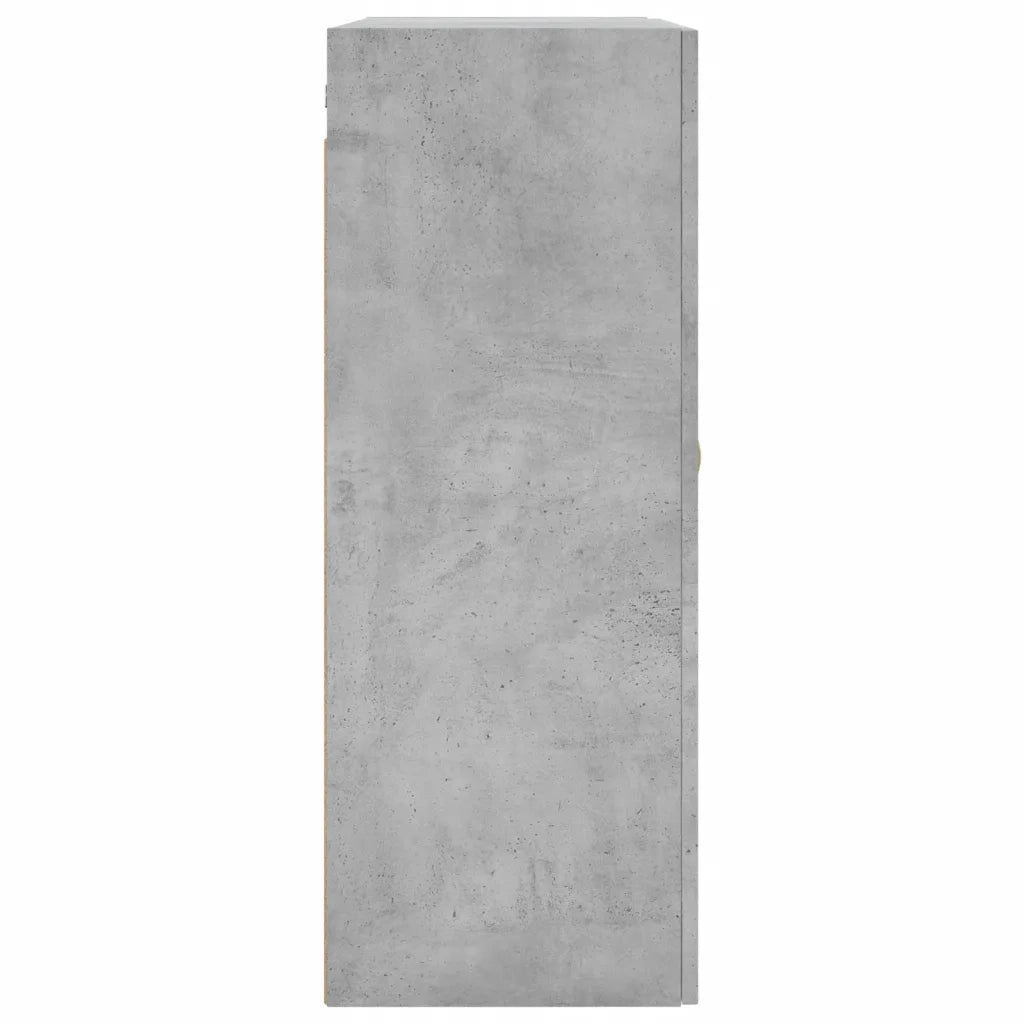 Mobili a Parete 2 pz Grigio Cemento 69,5x34x90 cm 3195607
