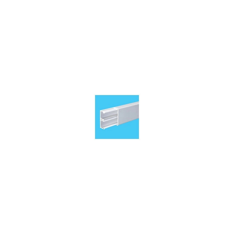 09608 Minicanale con Coperchio Avvolgente Tmu 22/1X10 W