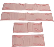 Hochetta per lettino per bambini - alta protezione contro il telaio - protezione contro gli urti - sicura per bambini piccoli - colore rosa