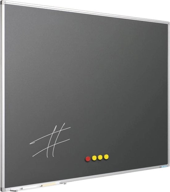 Tavolo bianco con superficie magnetica e scrivibile