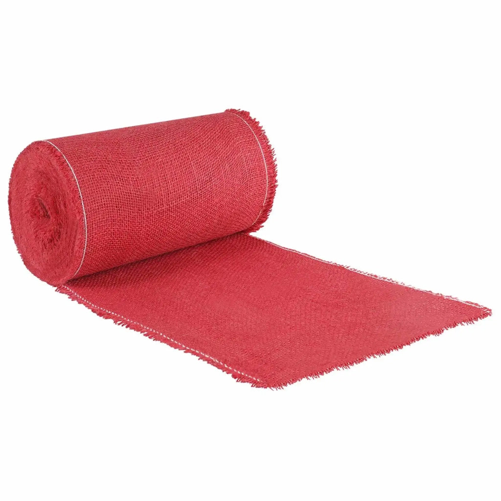 Rotolo di Juta 25 x 2500 cm Rosso 42012161