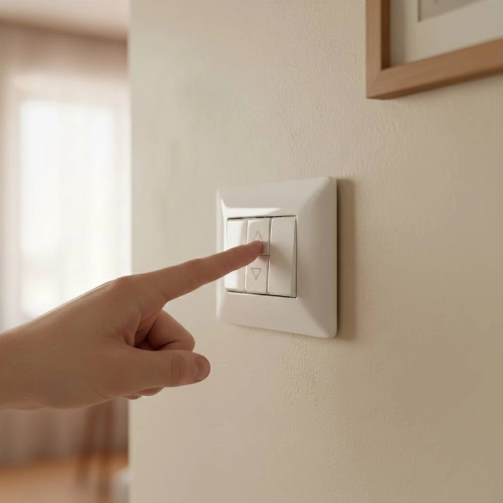Saliscendi compatibile matix per controllo tapparelle e avvolgibili
