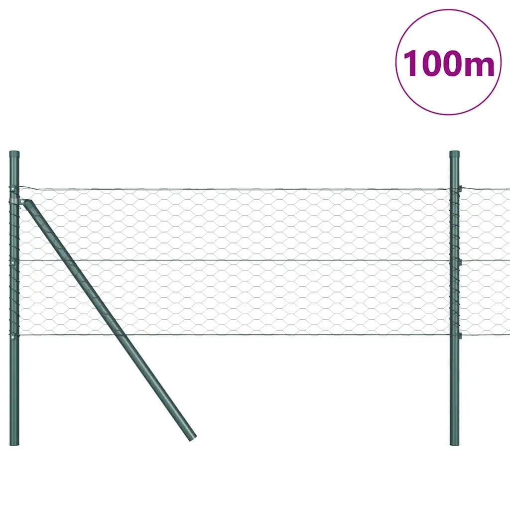 Palo della recinzione Grigio 100 x 0,4 m (rete da 36 mm)