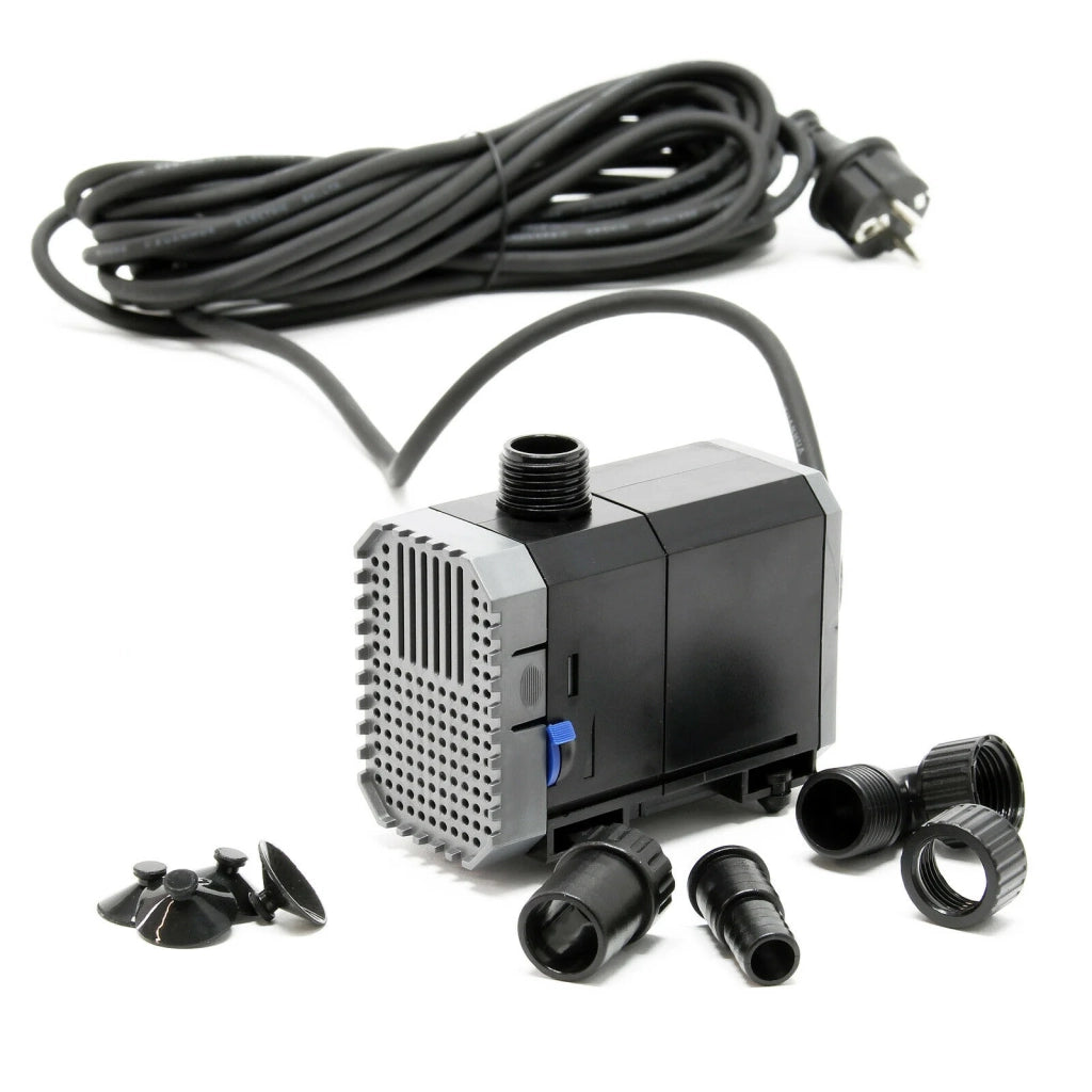 Pompa per laghetto da 25 watt pompa filtro cavo corto 10 m 1500 litri all'ora 16_0002353